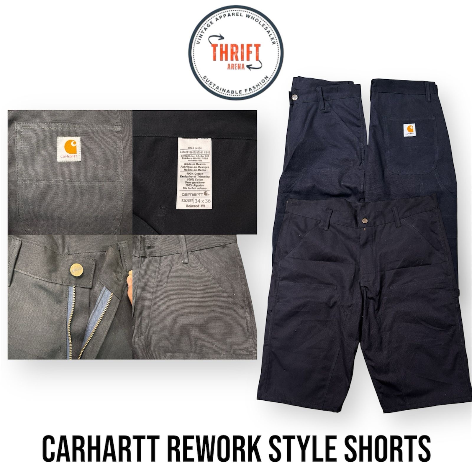 #VV800 Carhartt Rework Style Shorts 10PCs