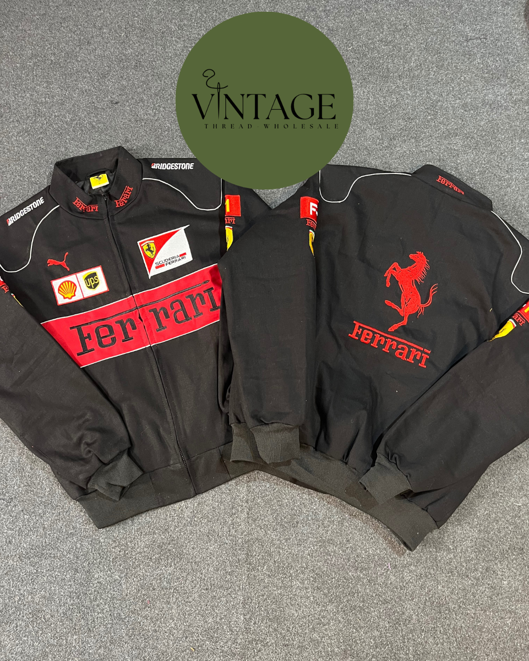 Veste de course Nascar Ferrari Rework Style - 15-25225