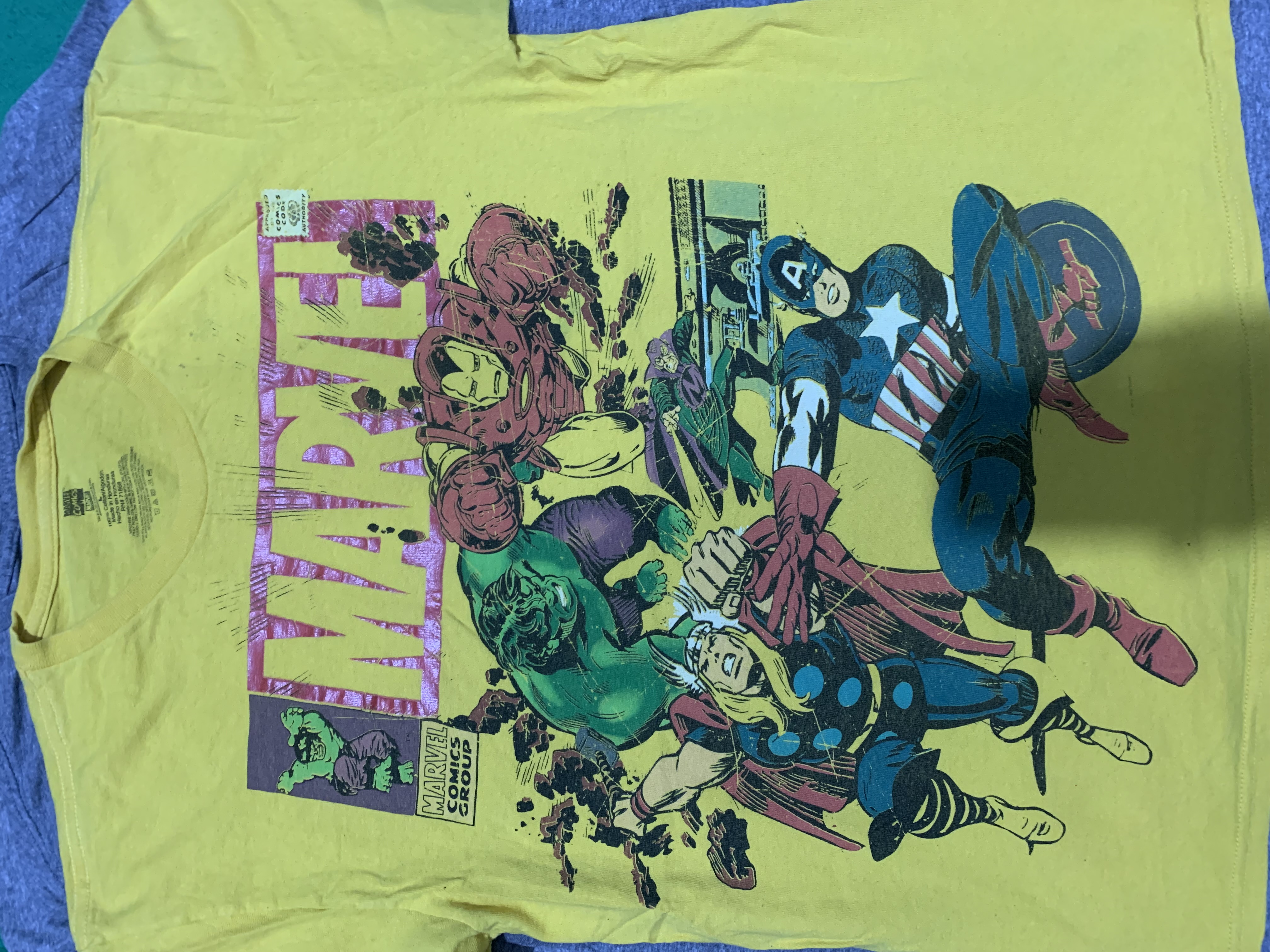 Camisetas Marvel 17 peças