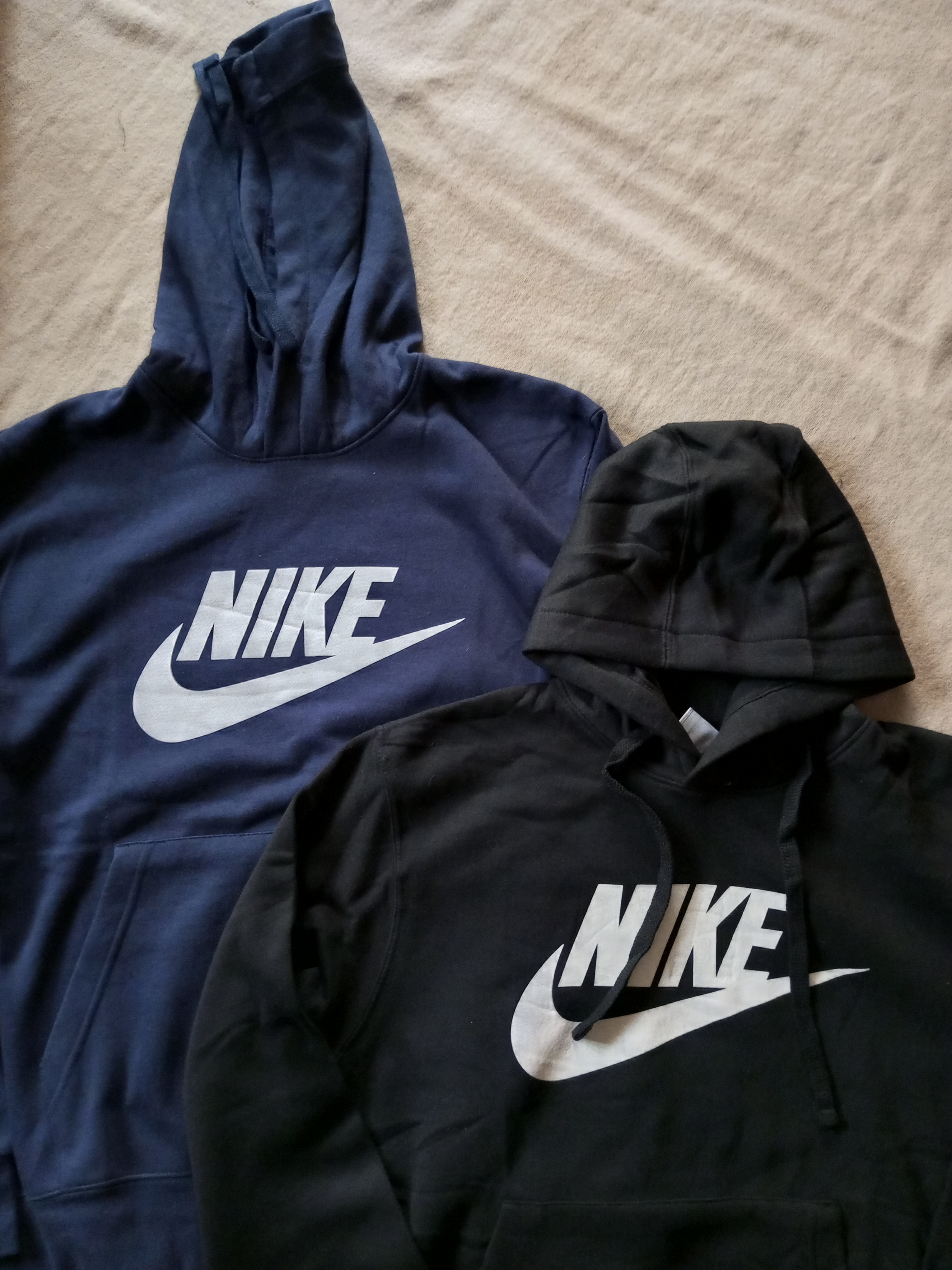 Nike Rework Style hoodies pretos x azul marinho 20 pcs