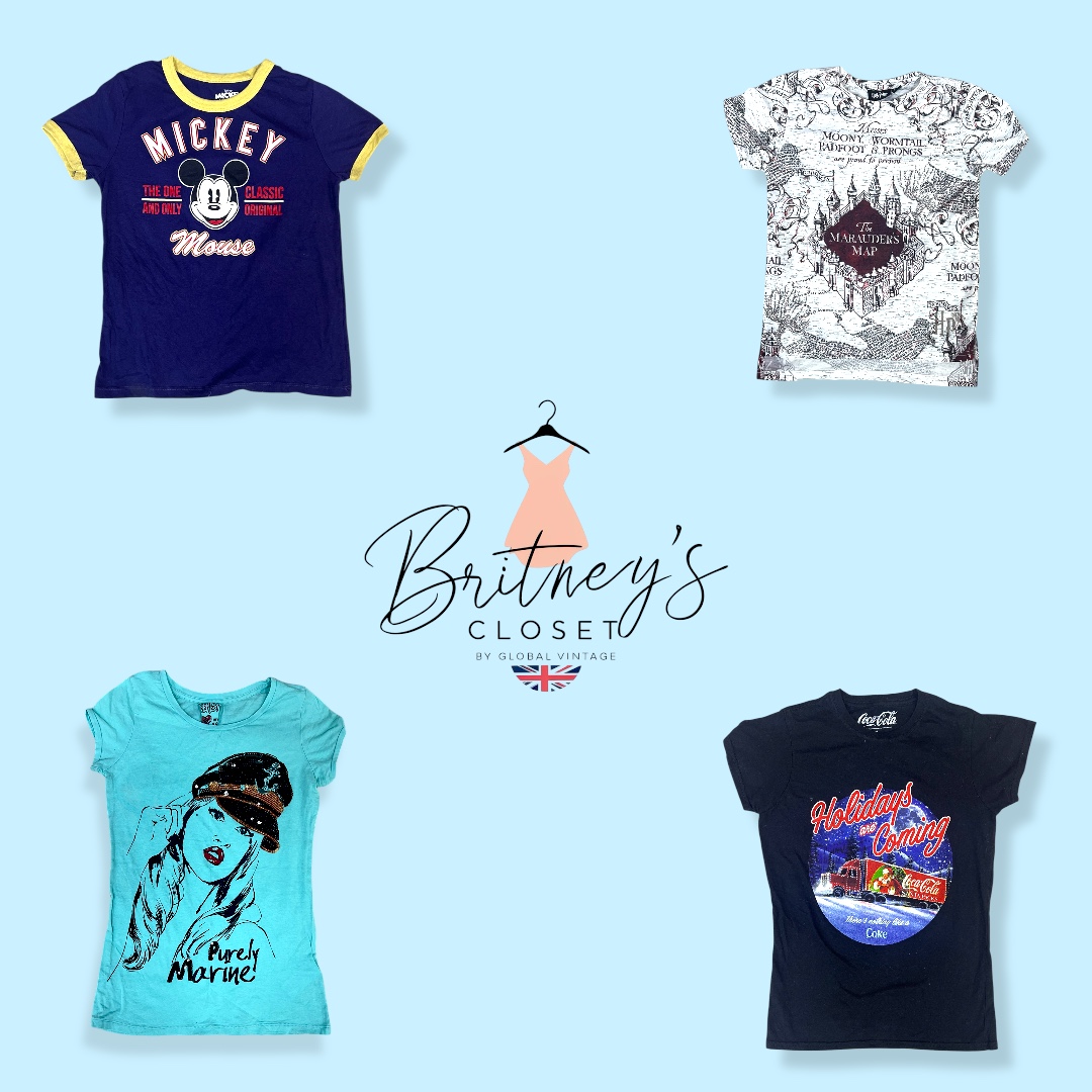 T-shirts Bébé Y2K Retro Cutie - 50 pièces ( BC-2-42 )