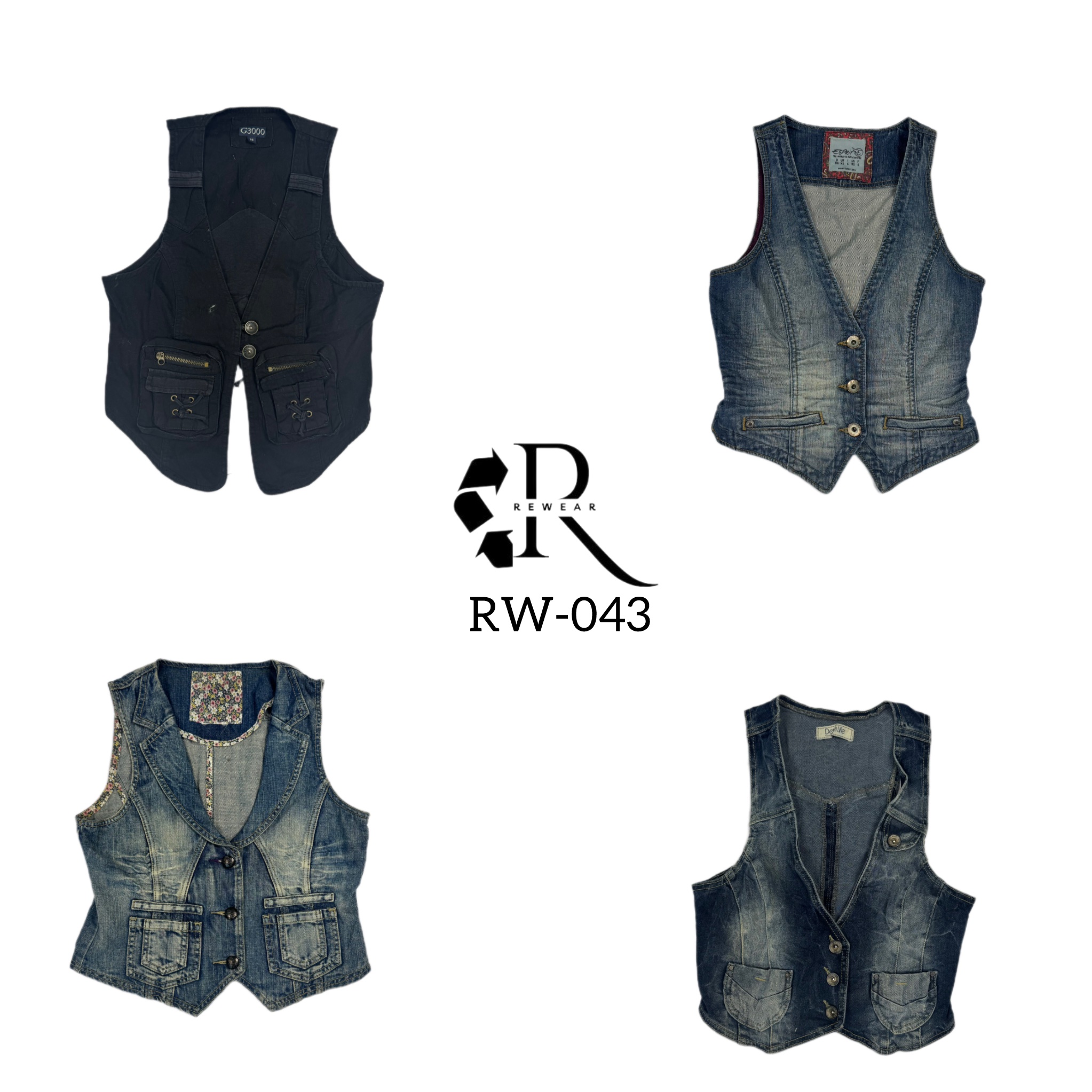 Y2K Denim-Westen (RW-043)