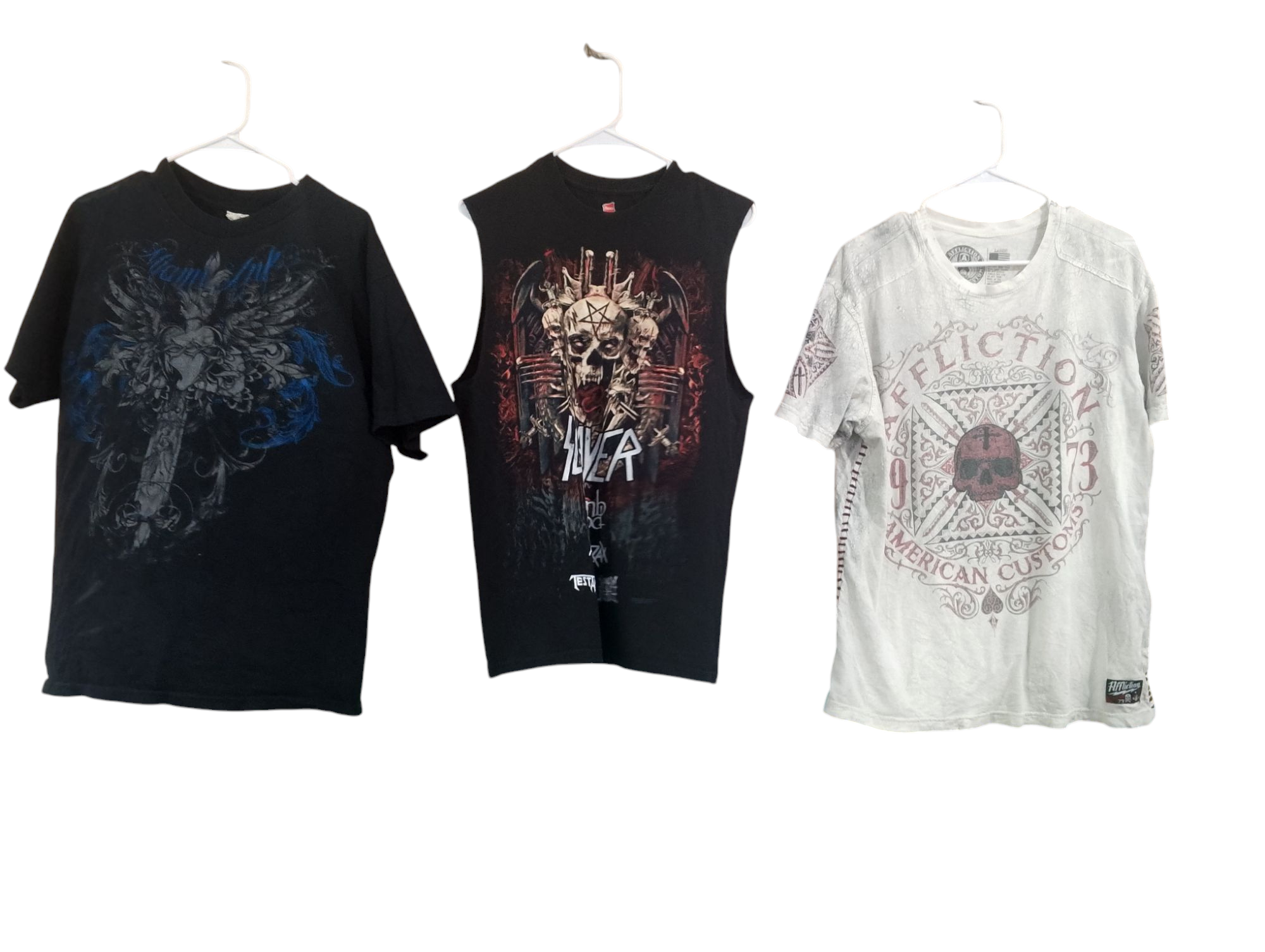 Men's Graphics t-shirts gradeC- 13pcs -feb22/25