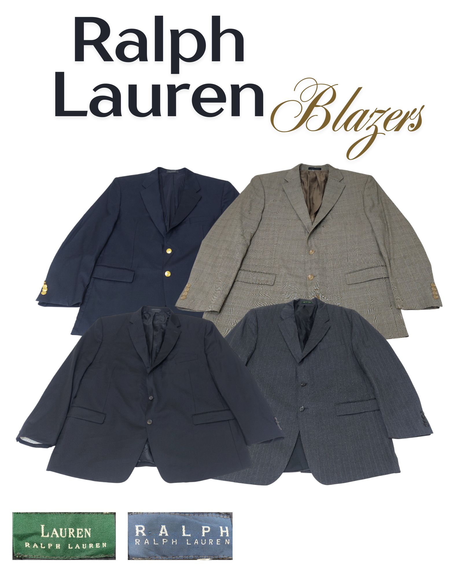 Vintage Ralph Lauren Blazers