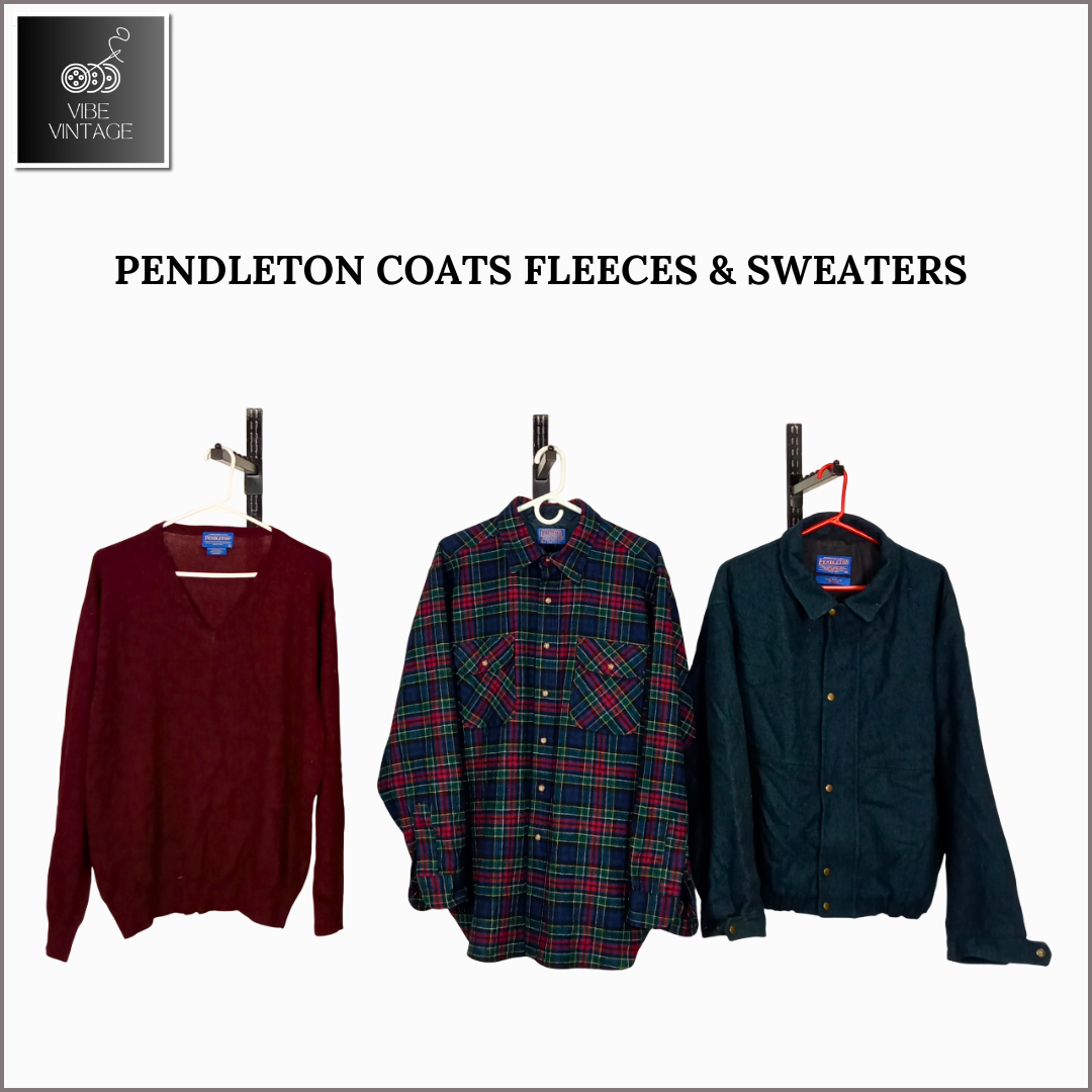 PENDLETON COATS FLEECES & SWEATERS - 08 PCS