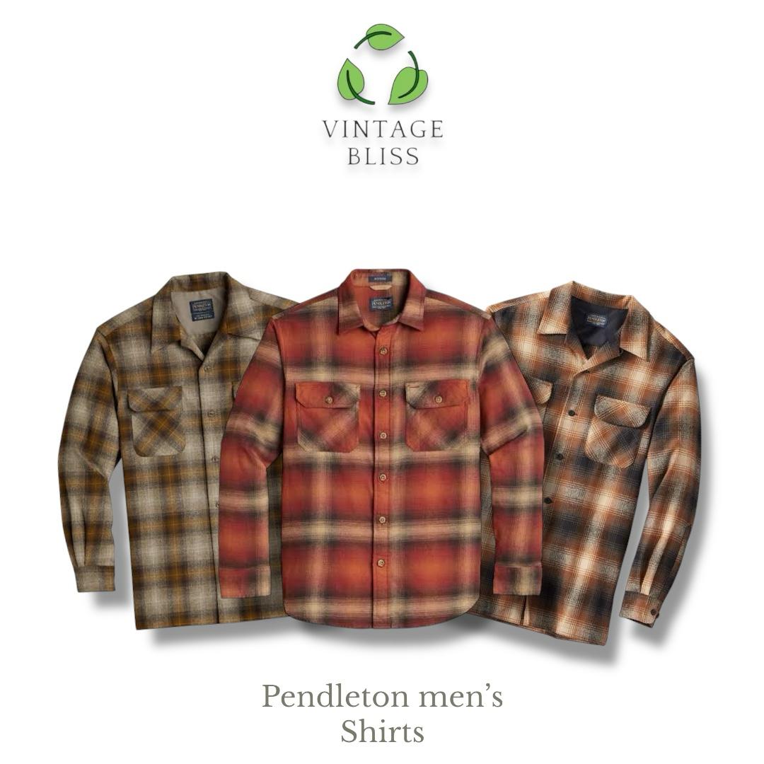 Camisas masculinas Pendleton