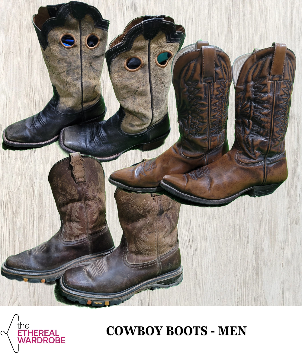 Cowboy Boots - 10 pcs