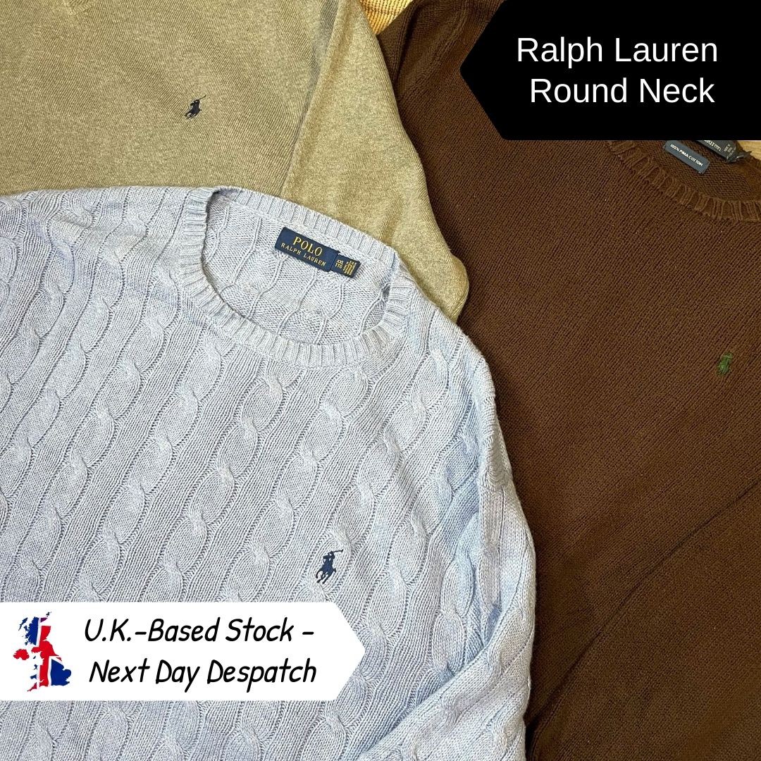 Suéteres de Gola Redonda Ralph Lauren