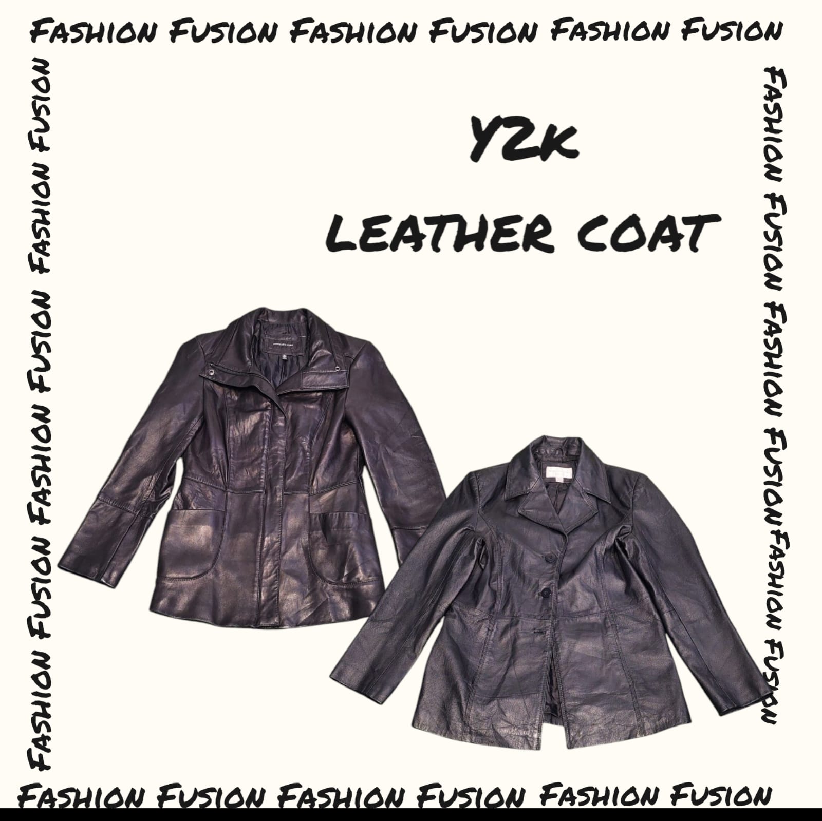 (FF-659) y2k leather jackets