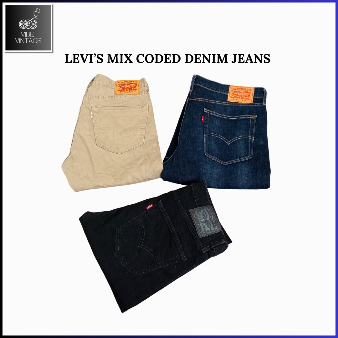 LEVISMIX CODED DENIM JEANS - 24 STÜCK