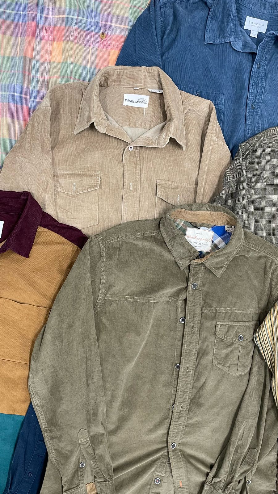 100xCorduroy Shirts