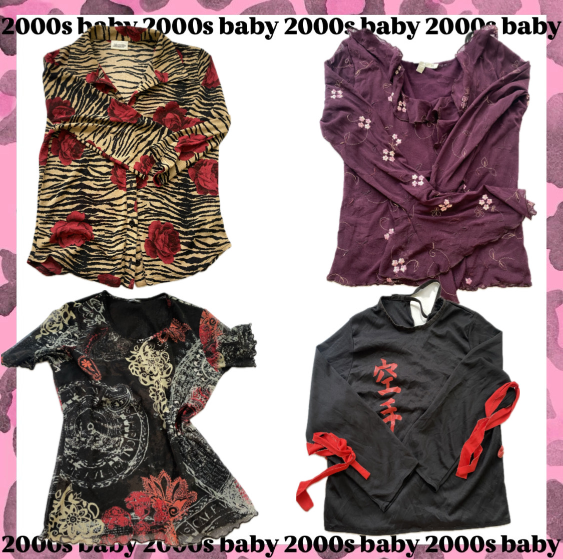 Y2k ikonische Tops-002