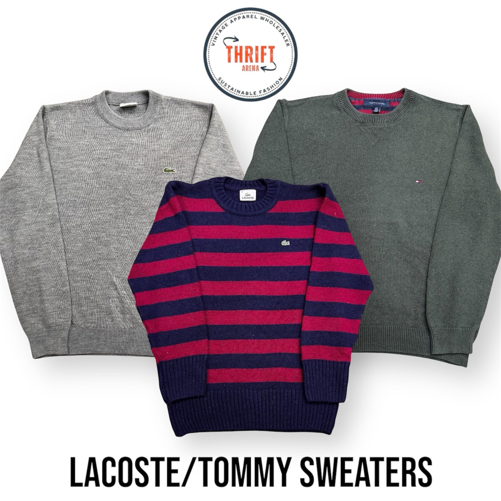 #VV816 Maglioni Lacoste/Tommy 12PC