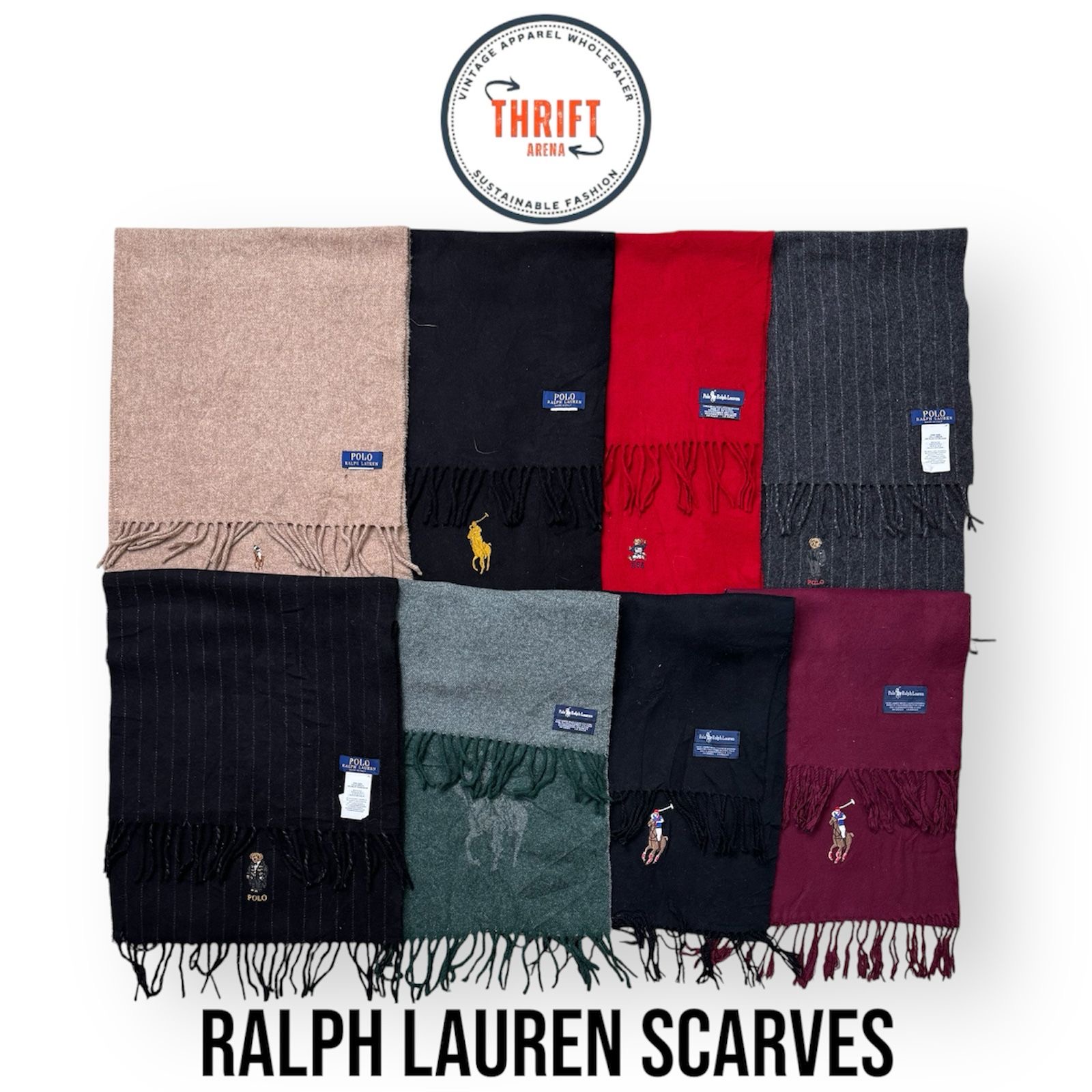 #VV817 Ralph Lauren Sciarpe 50PCs