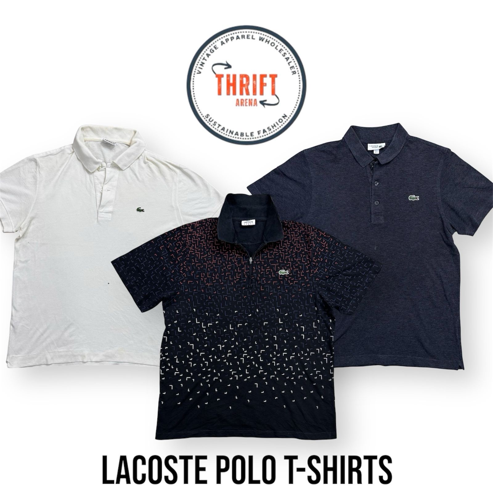 #T824 Lacoste Polo T-Shirts 25PC