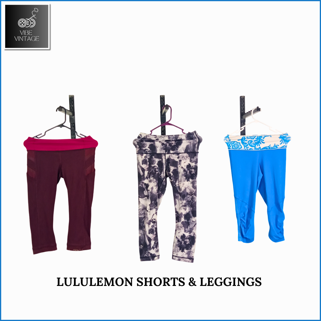 LULULEMON LEGGINGS E PANTALONCINI - 27 PEZZI