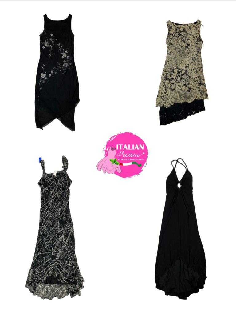 Date night y2k black dresses mix