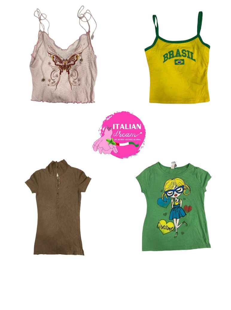 2000’s core baby tees mix