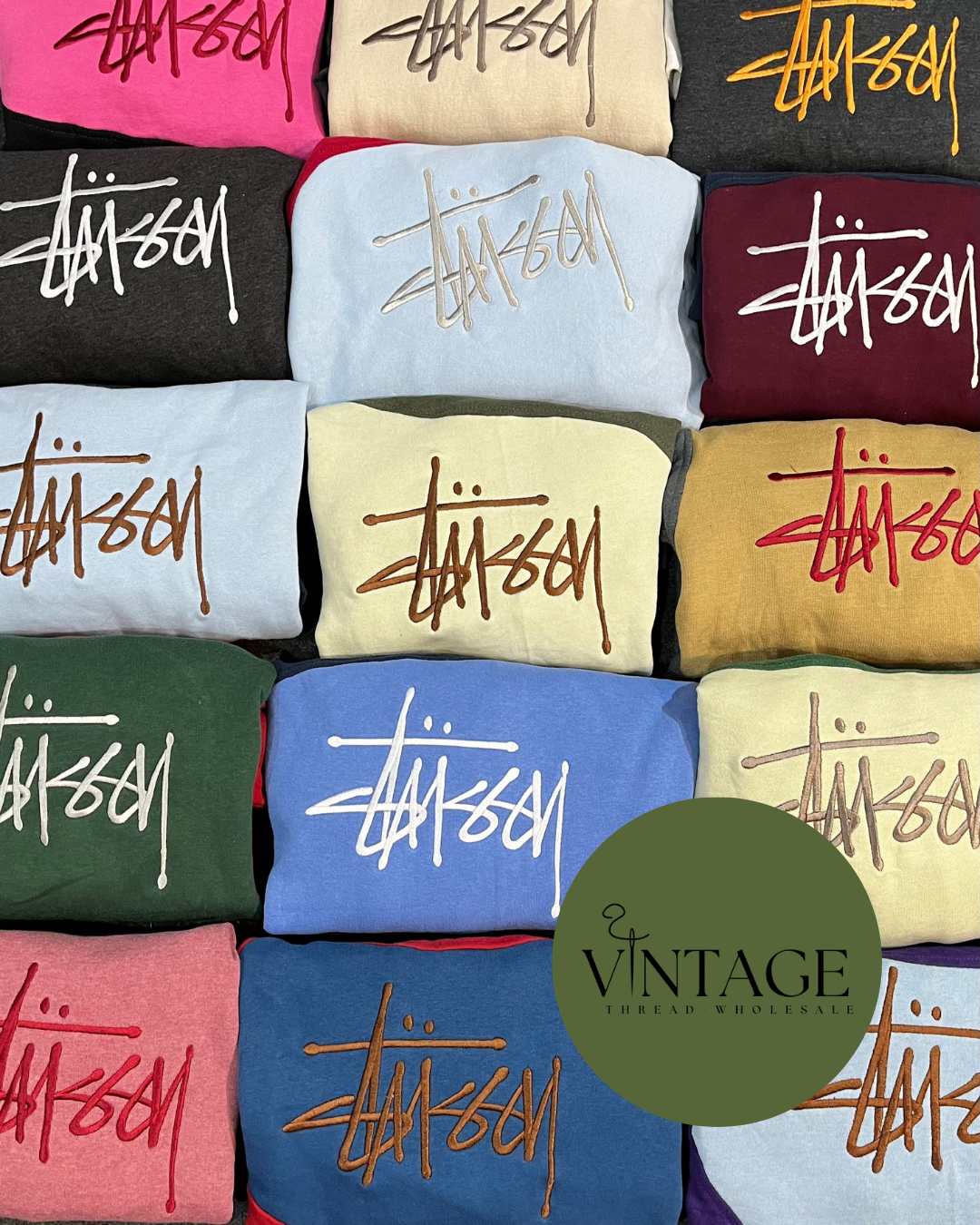 Sweatshirt style reworked Stüssy - 15-28225