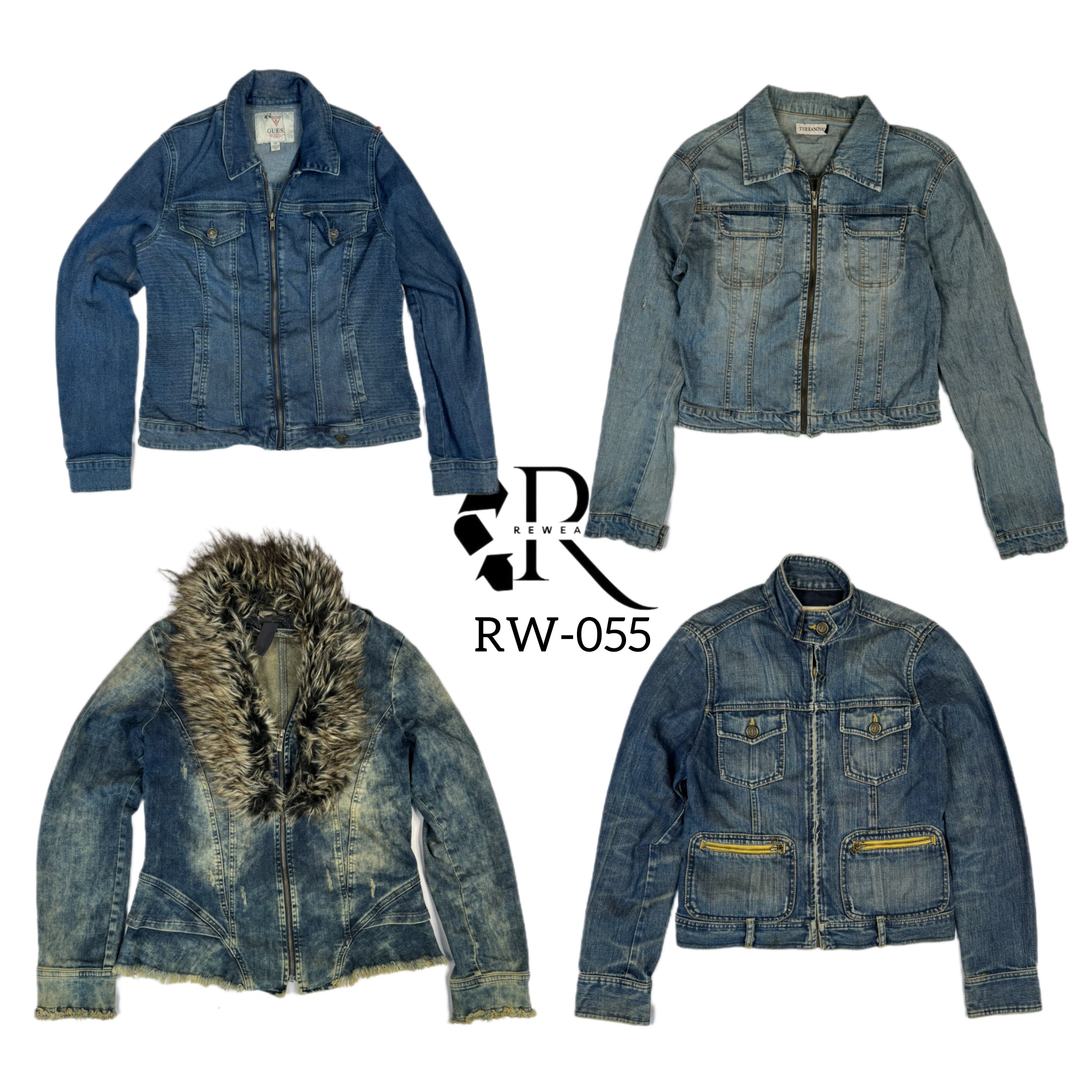 Y2K Unique Denim Jackets (RW-055)