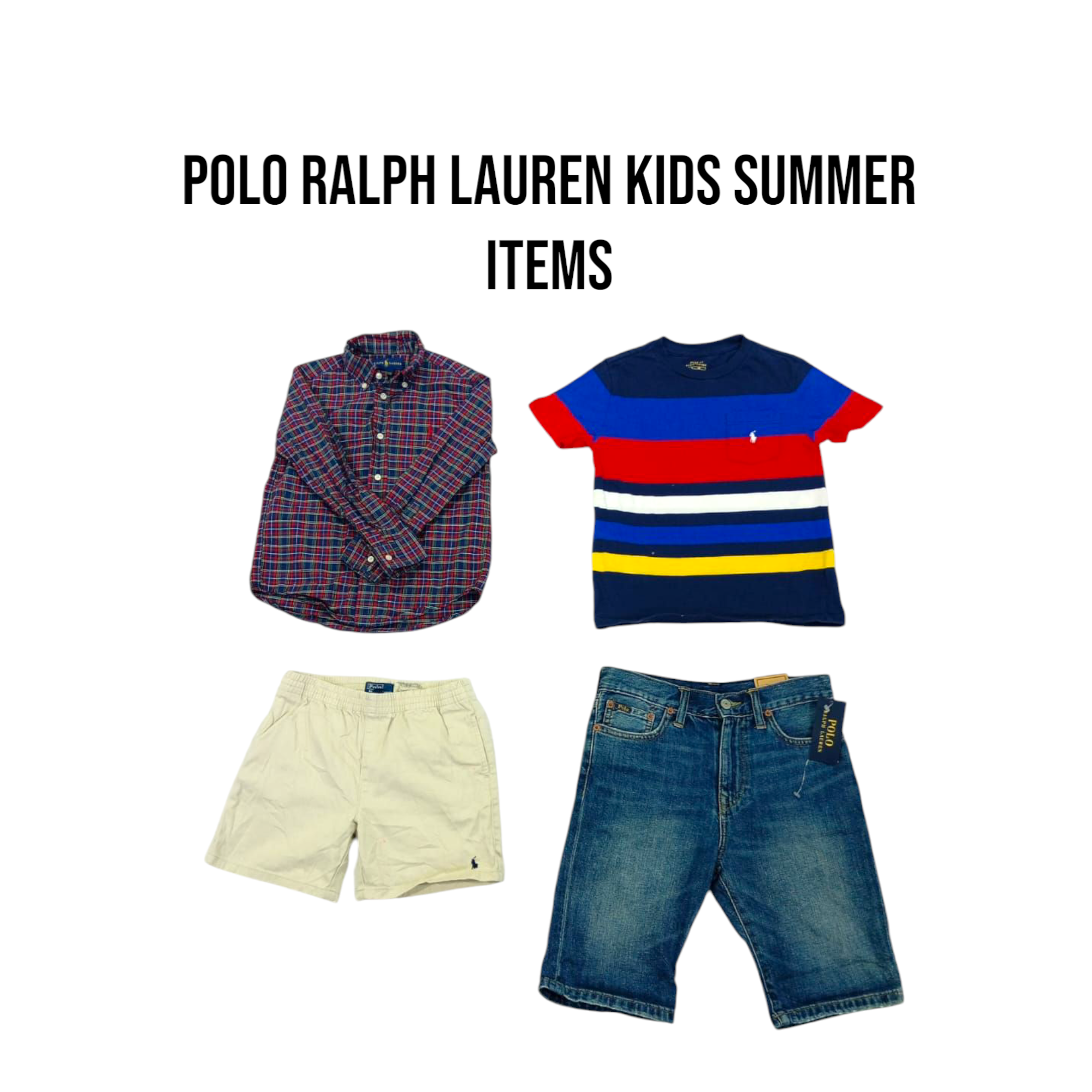 Itens de Verão Polo Ralph Lauren Kids