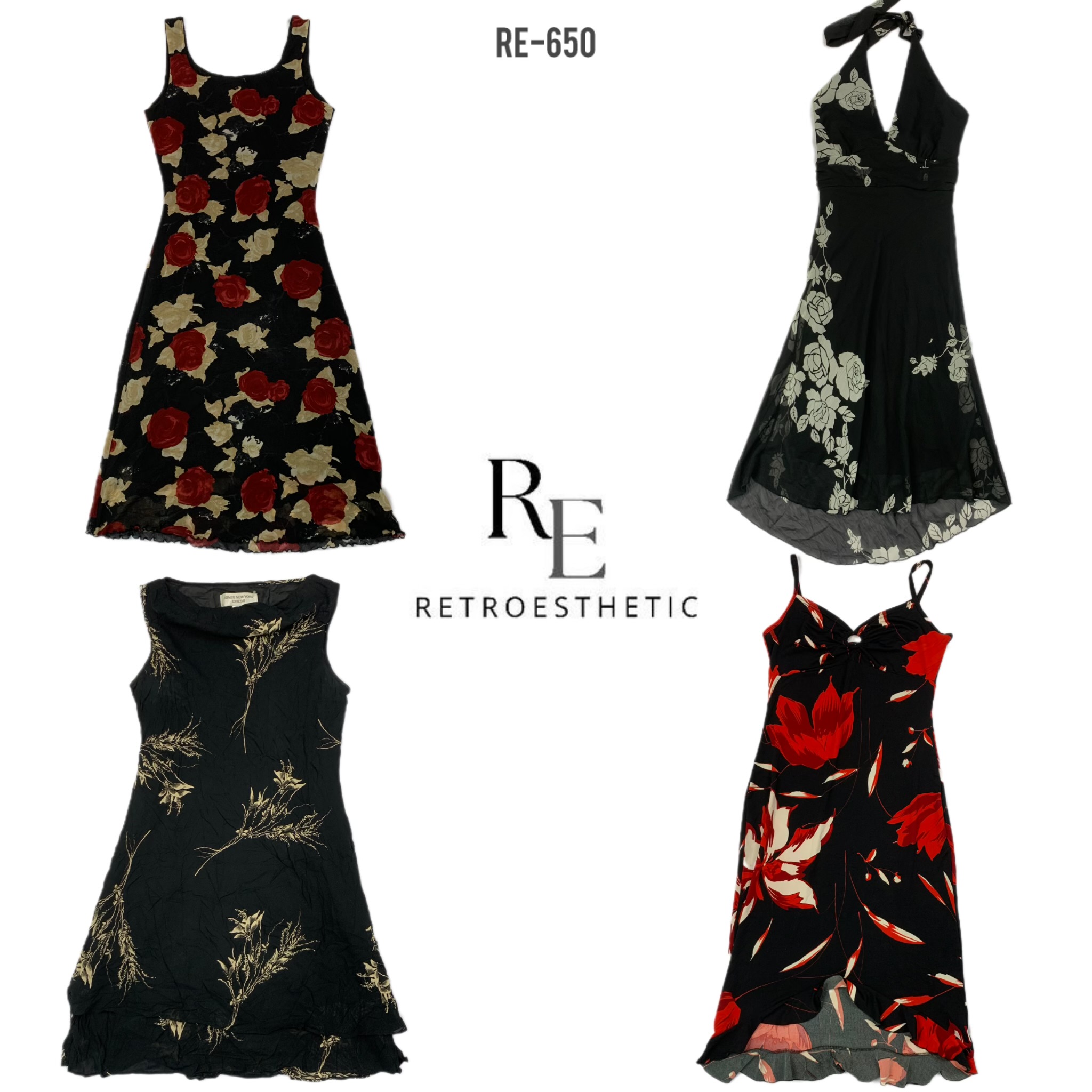 Y2K Date Night Mix Summer Dresses (RE-650)