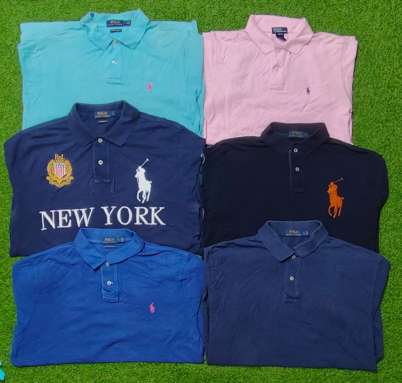 T-shirt con colletto Polo Ralph Lauren