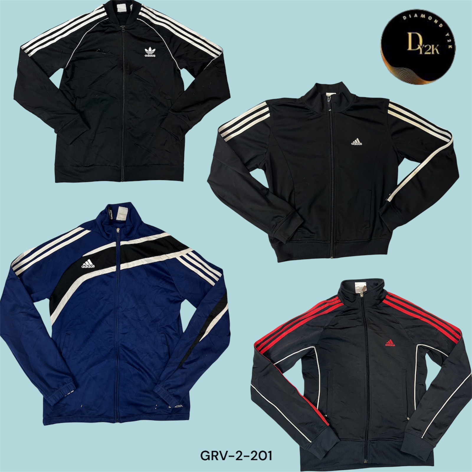 Adidas Lite Zipper Jacket – Perfect for Workouts & Casual Wear  (GRV-2-201)