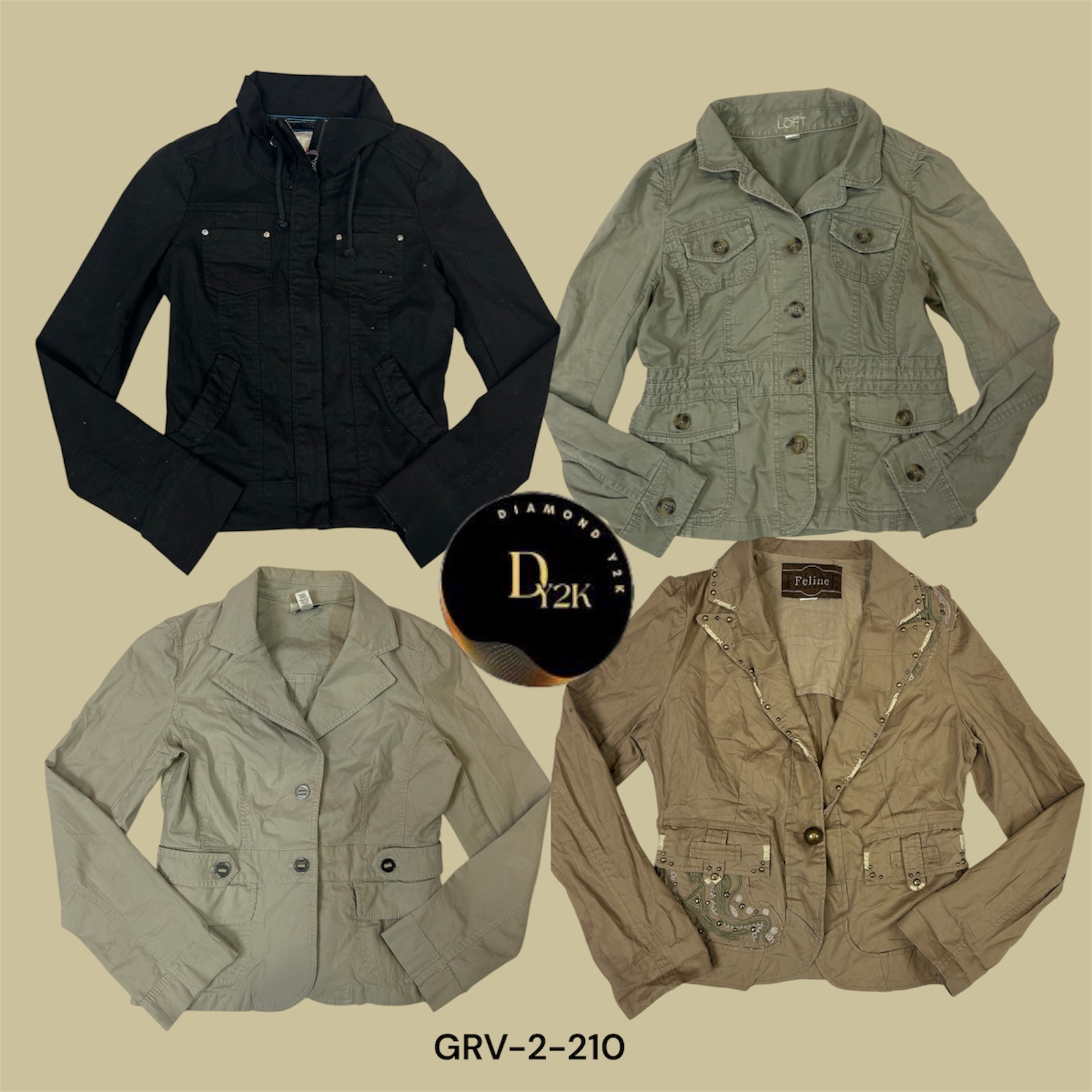 Water-Resistant Cotton Jacket – Perfect for Everyday Wear (GRV-2-210)