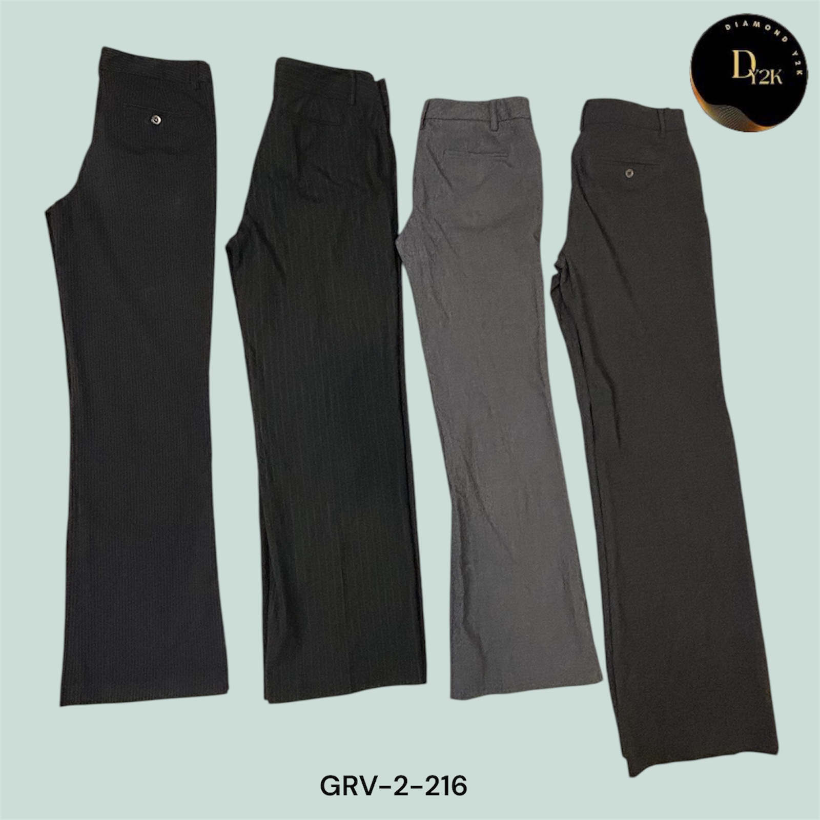 Wrinkle-Free Poly Dress Pants – Work & Business Attire (GRV-2-216)