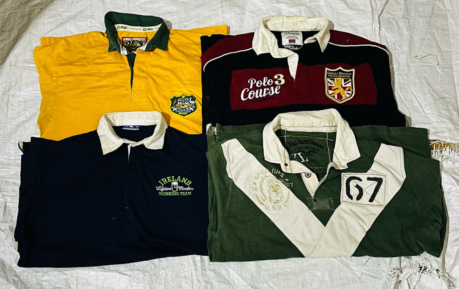 Mix maglie da rugby club vintage 11