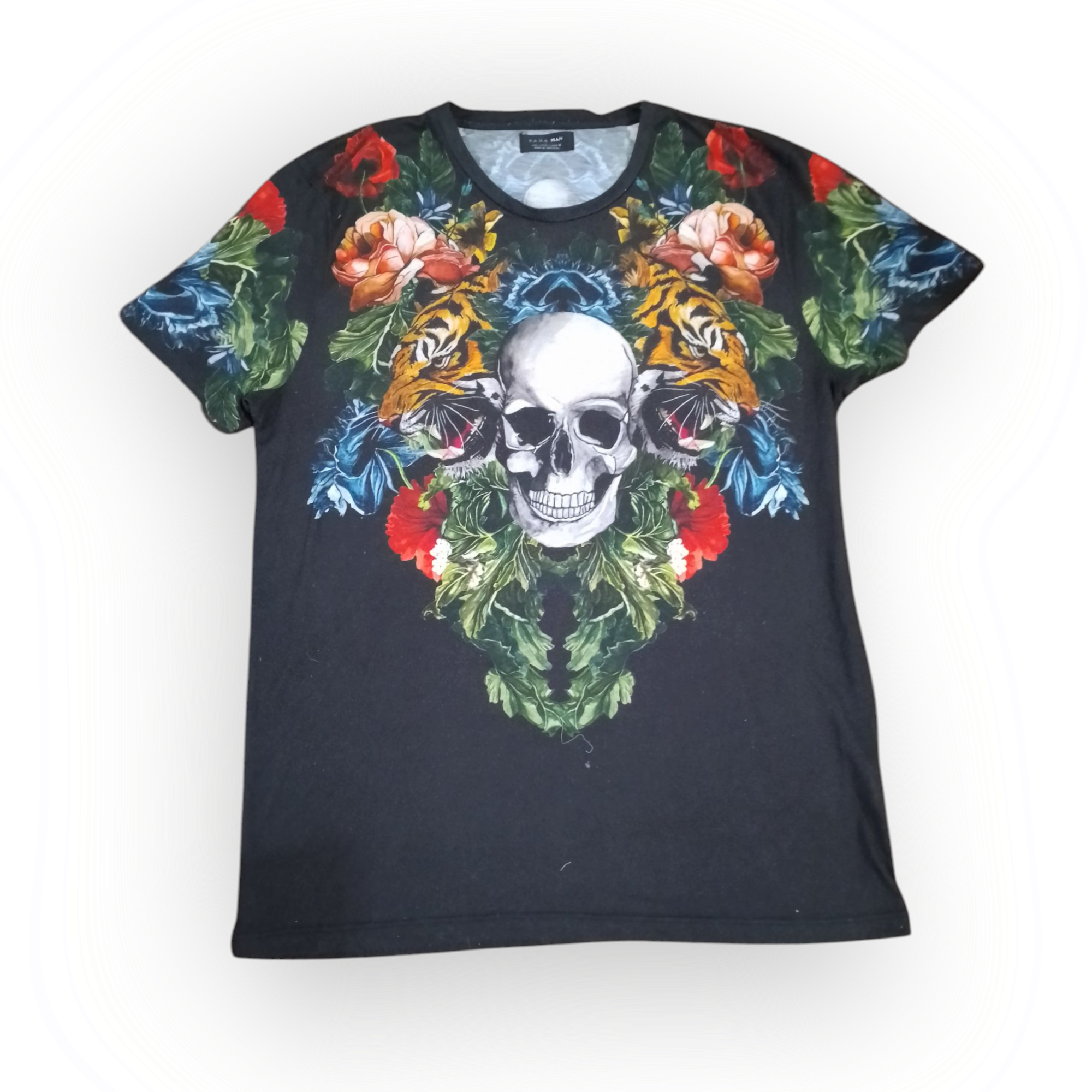 SA#127 Skull Printed T-Shirts - 20 Pieces