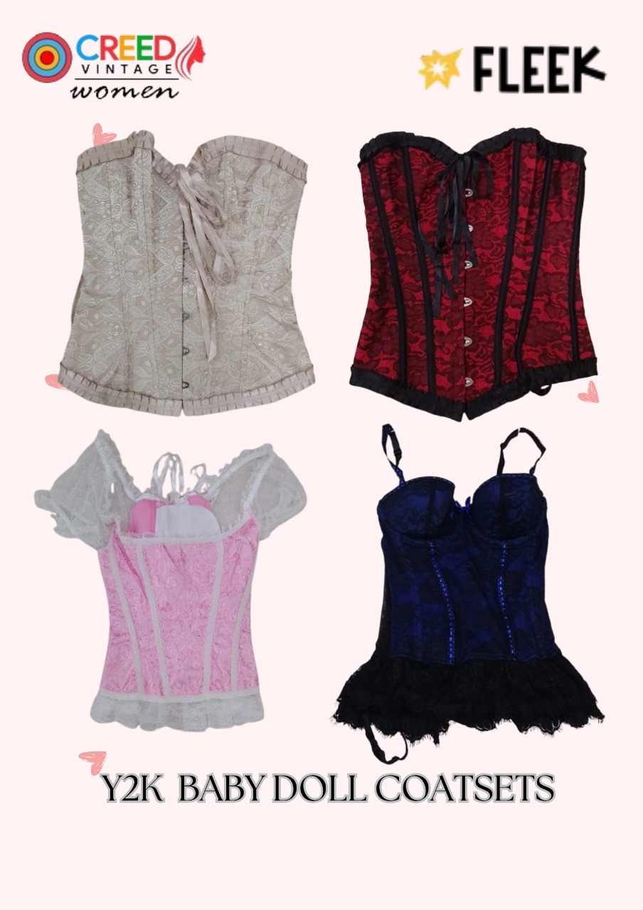 CR3700 Y2K corsets - 10 Pcs