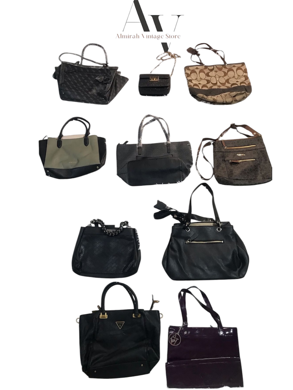 Coach,guess,ninewest and more brands bags