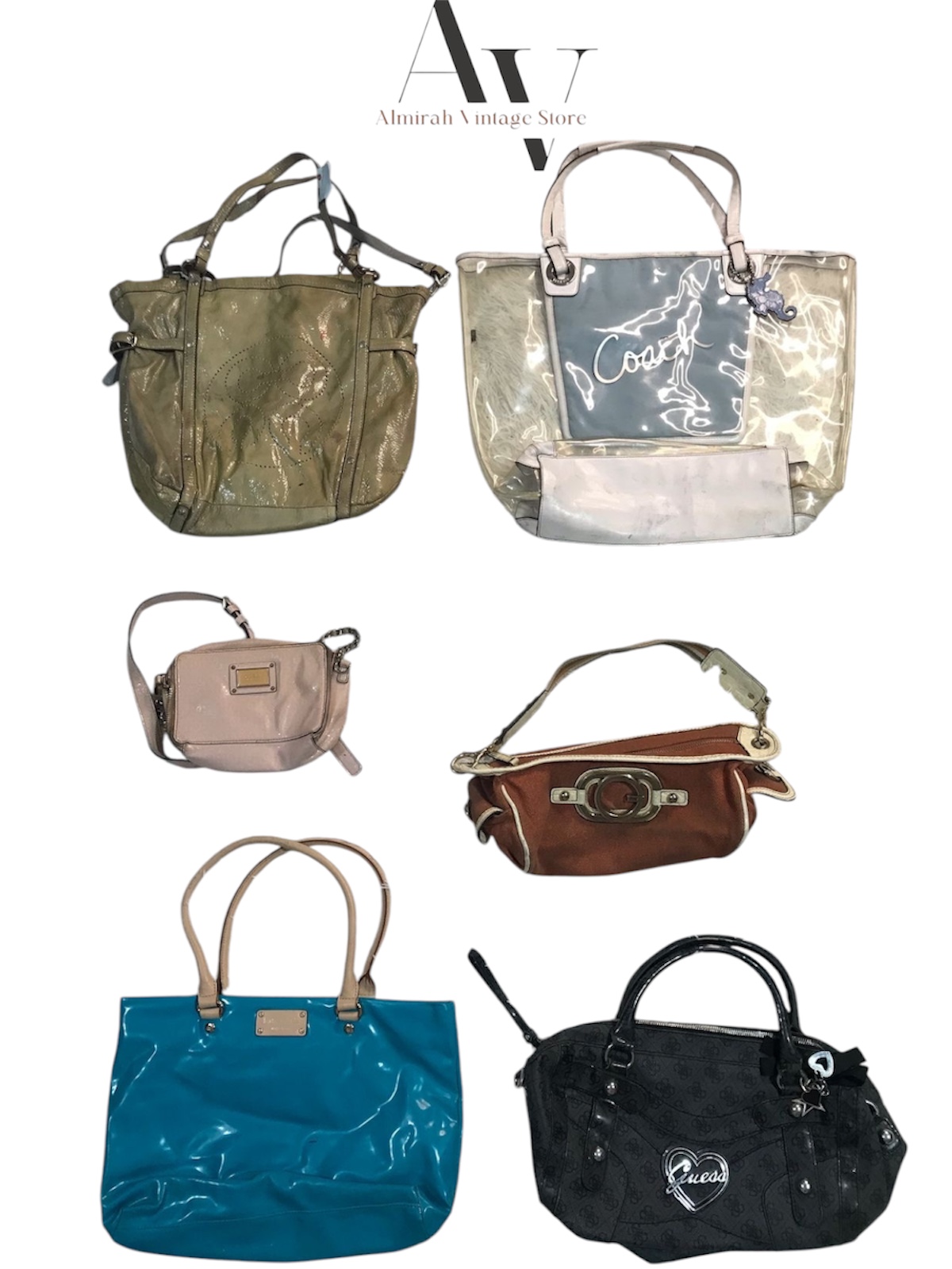 Coach,guess,& kate spade bags