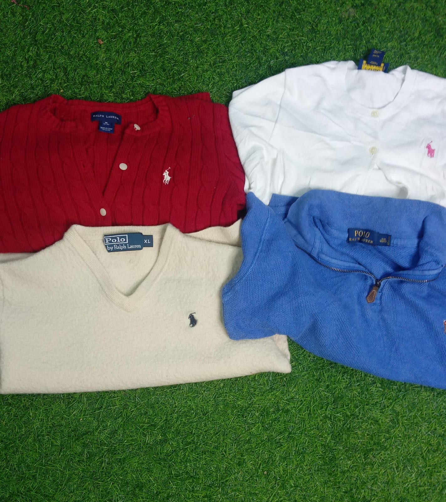 Ralph Lauren cable knit sweater mix size 25 pcs.