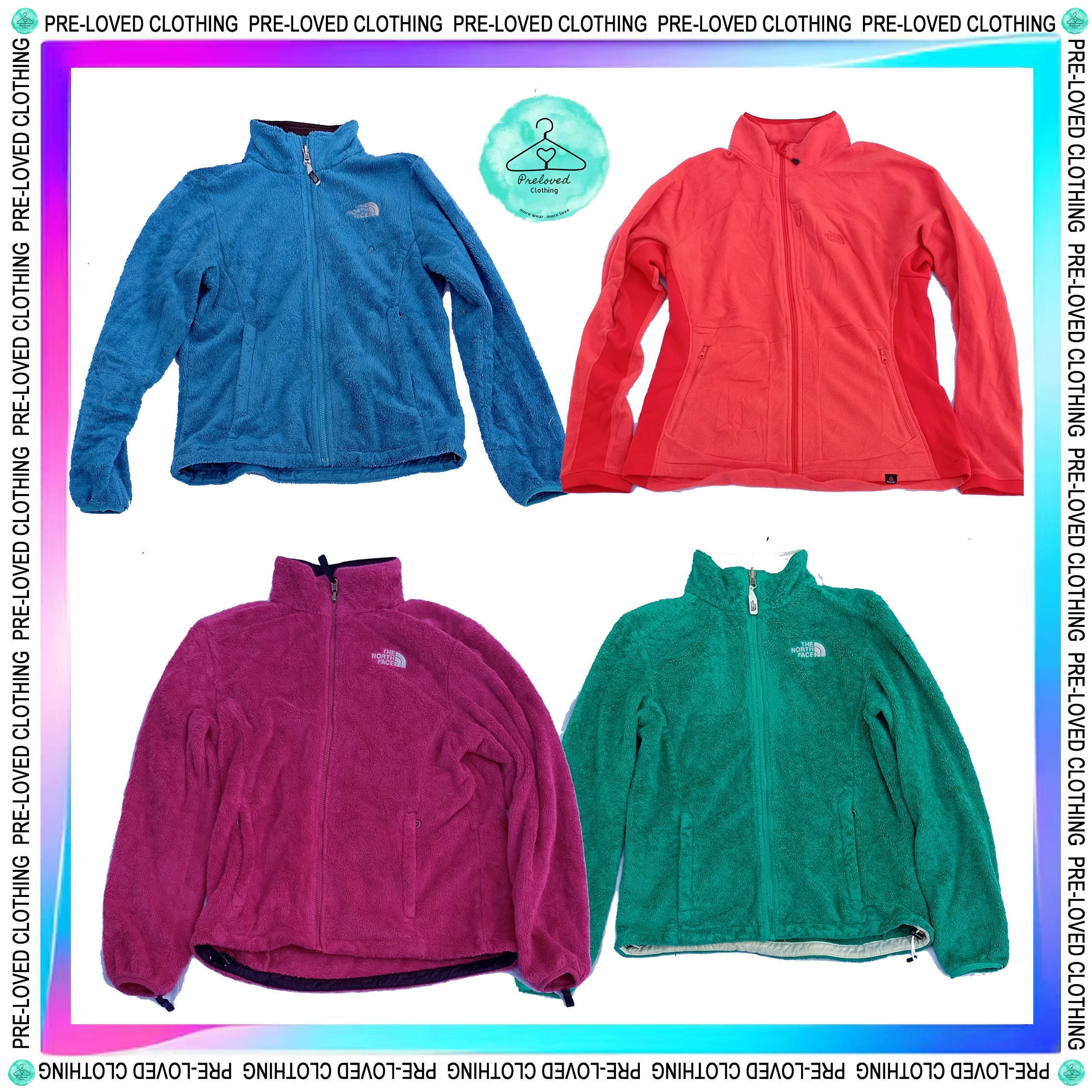 As jaquetas de fleece The North Face.