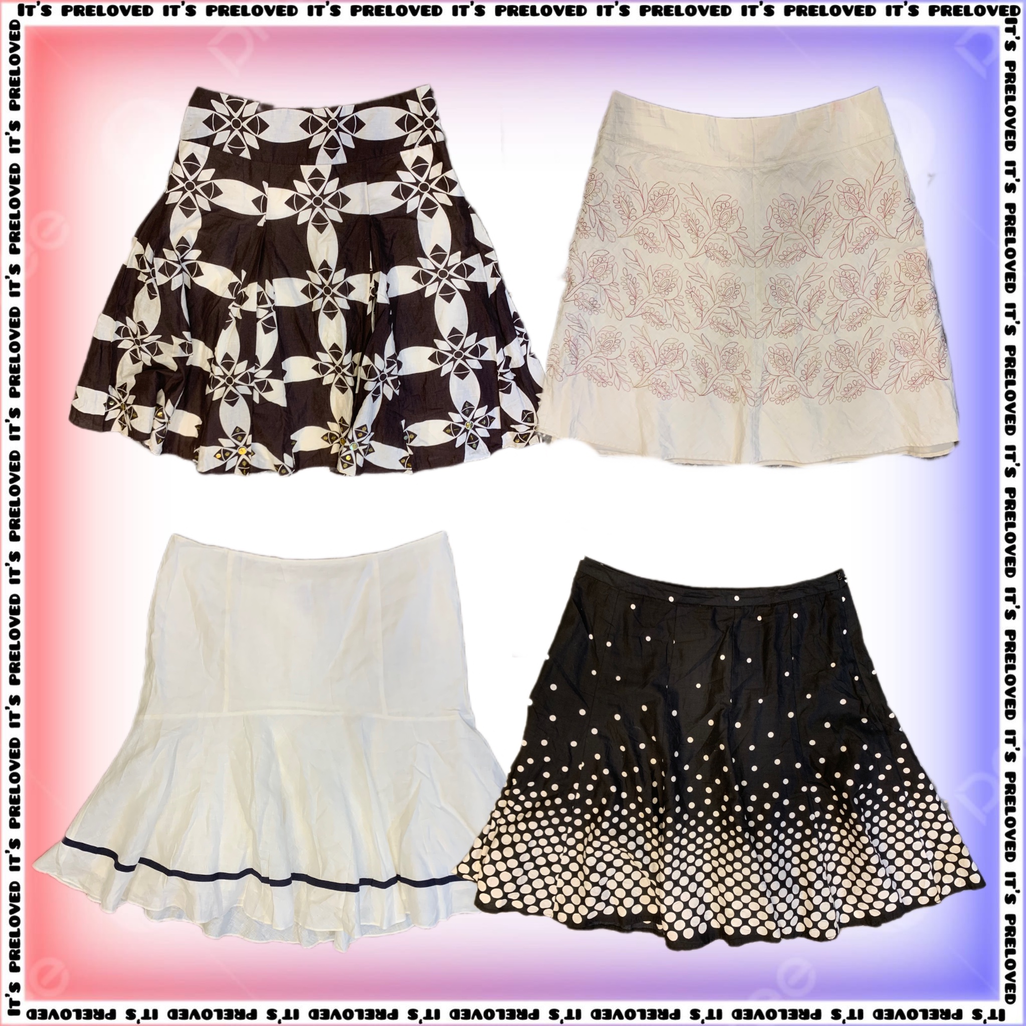 Summer Cotton Skirts(RX-980)