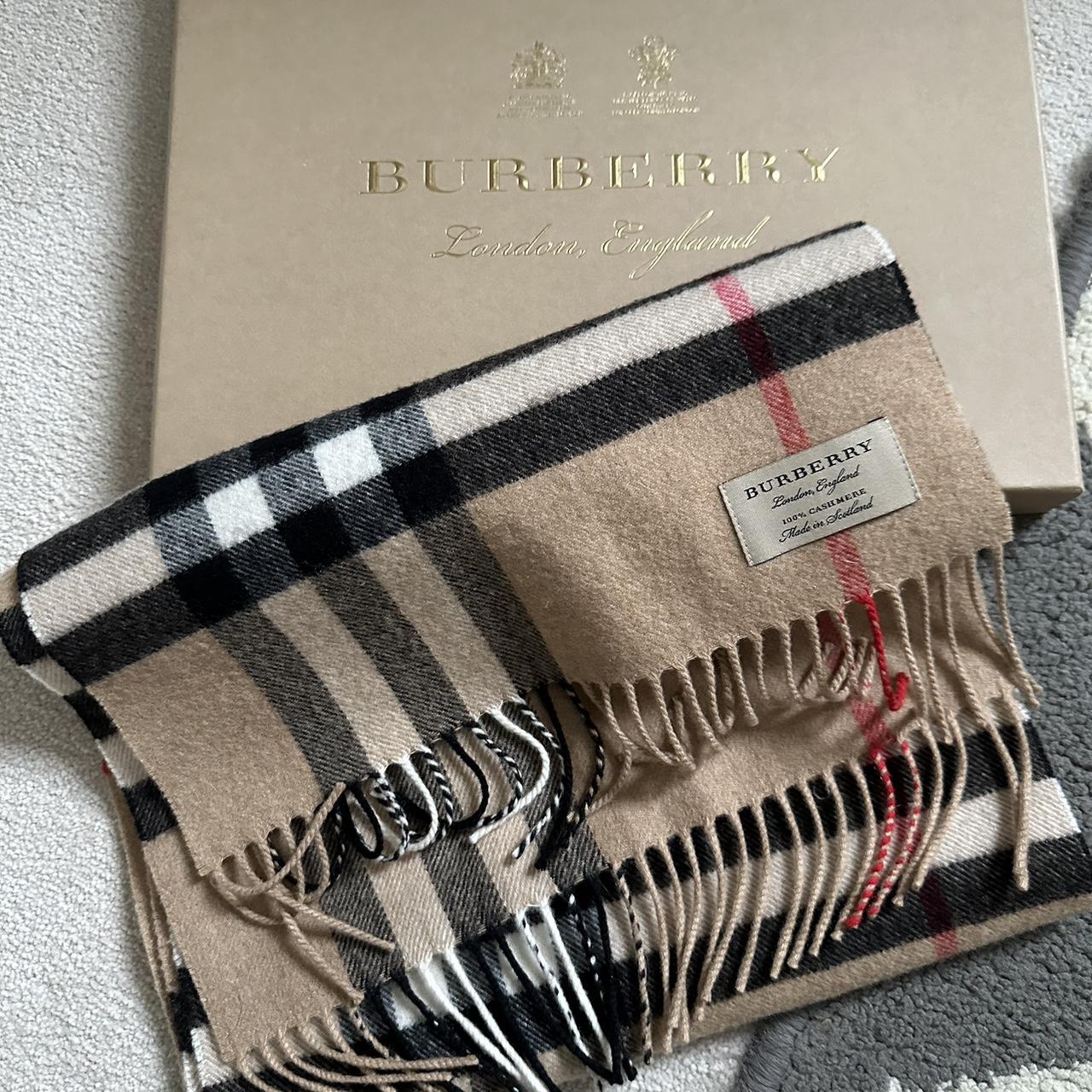 Burberry scarf