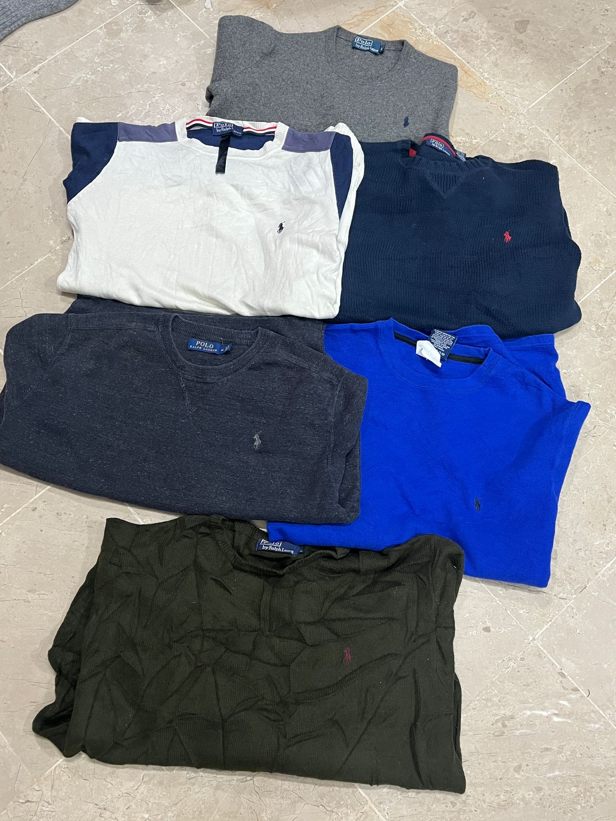 Ralph Lauren Crewnecks. 25 pcs