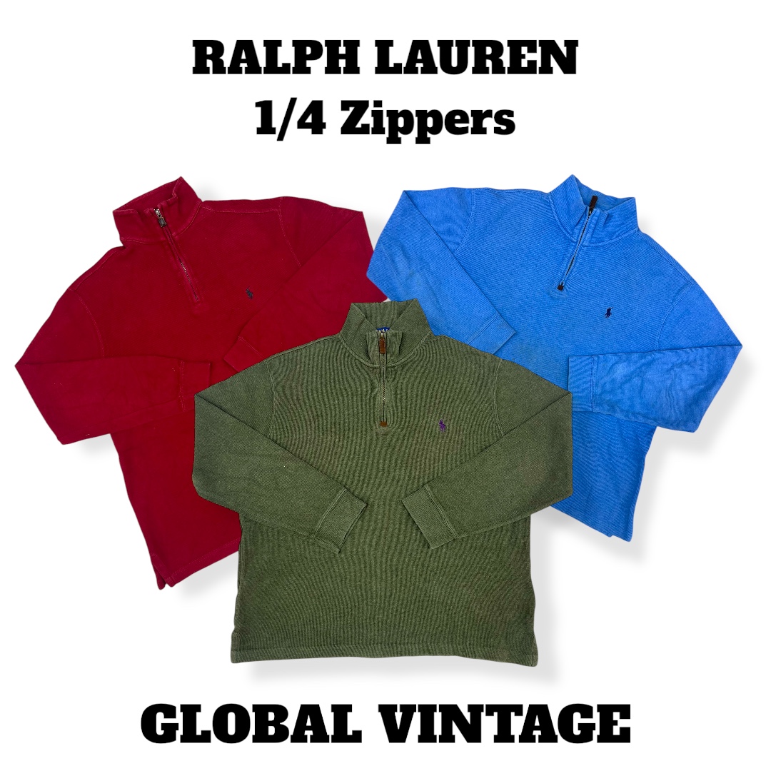 Ralph Lauren 1/4 Zips - 20 Piece ( GV-287 )