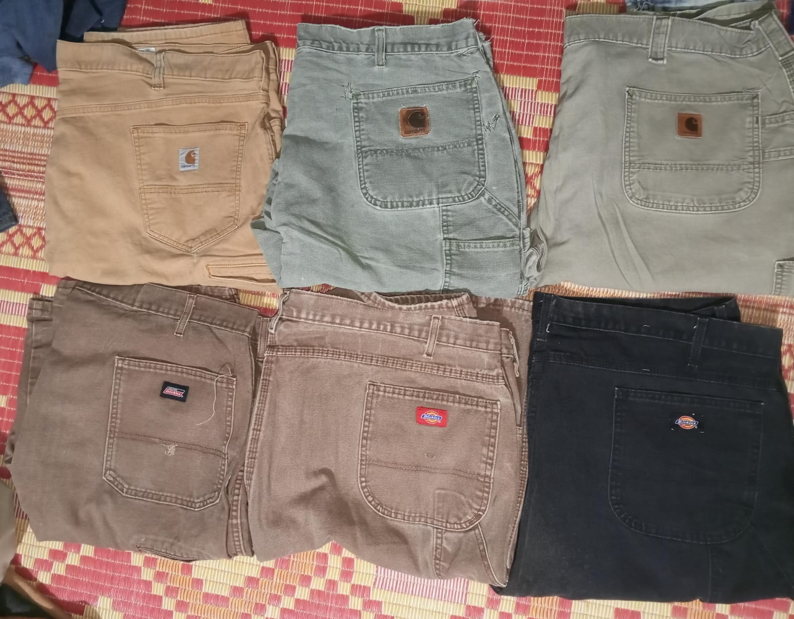 CARHARTT DICKIES JEANS TOTAL 10 PIÈCES (ID 353)