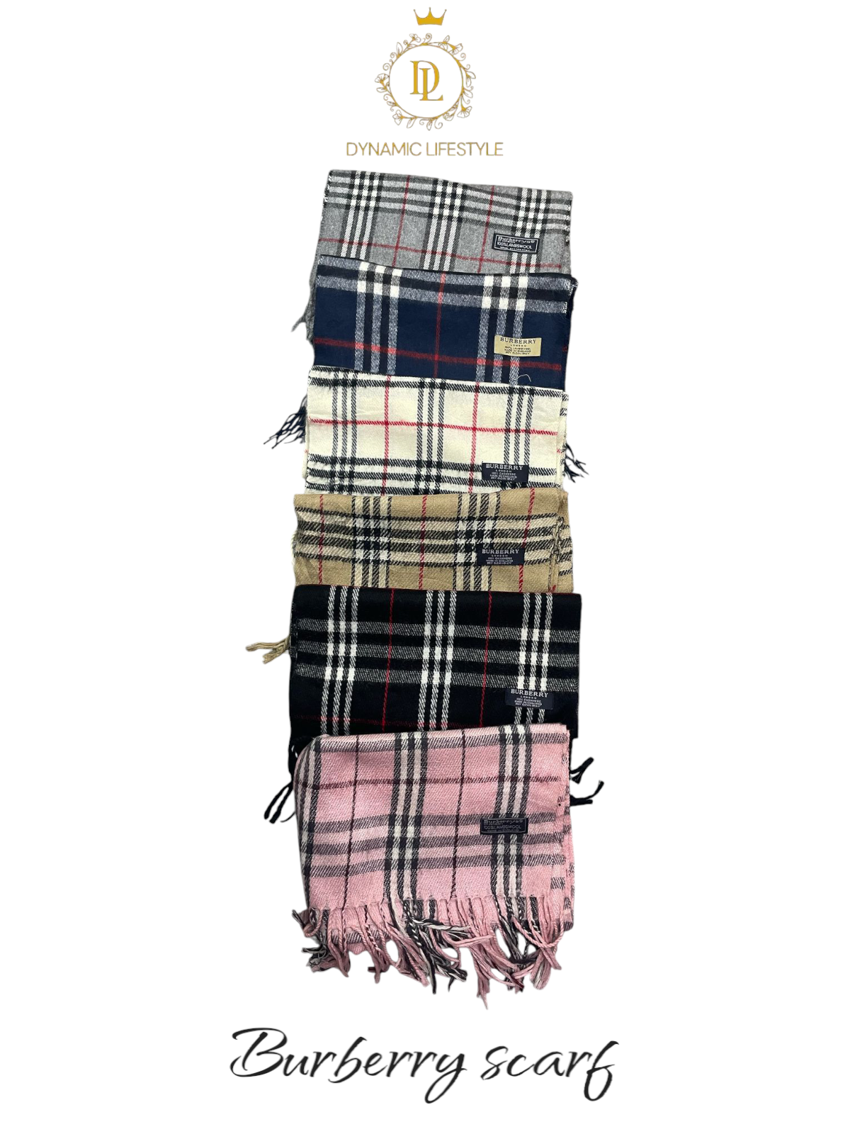 Cachecóis Burberry 10 pcs