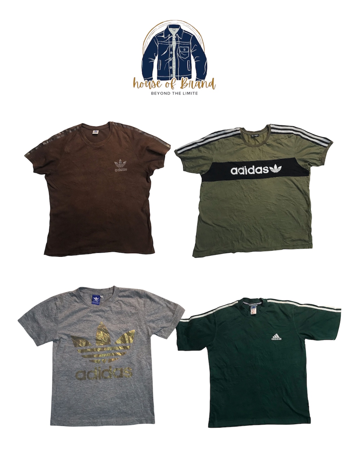 20 pièces de t-shirts Adidas