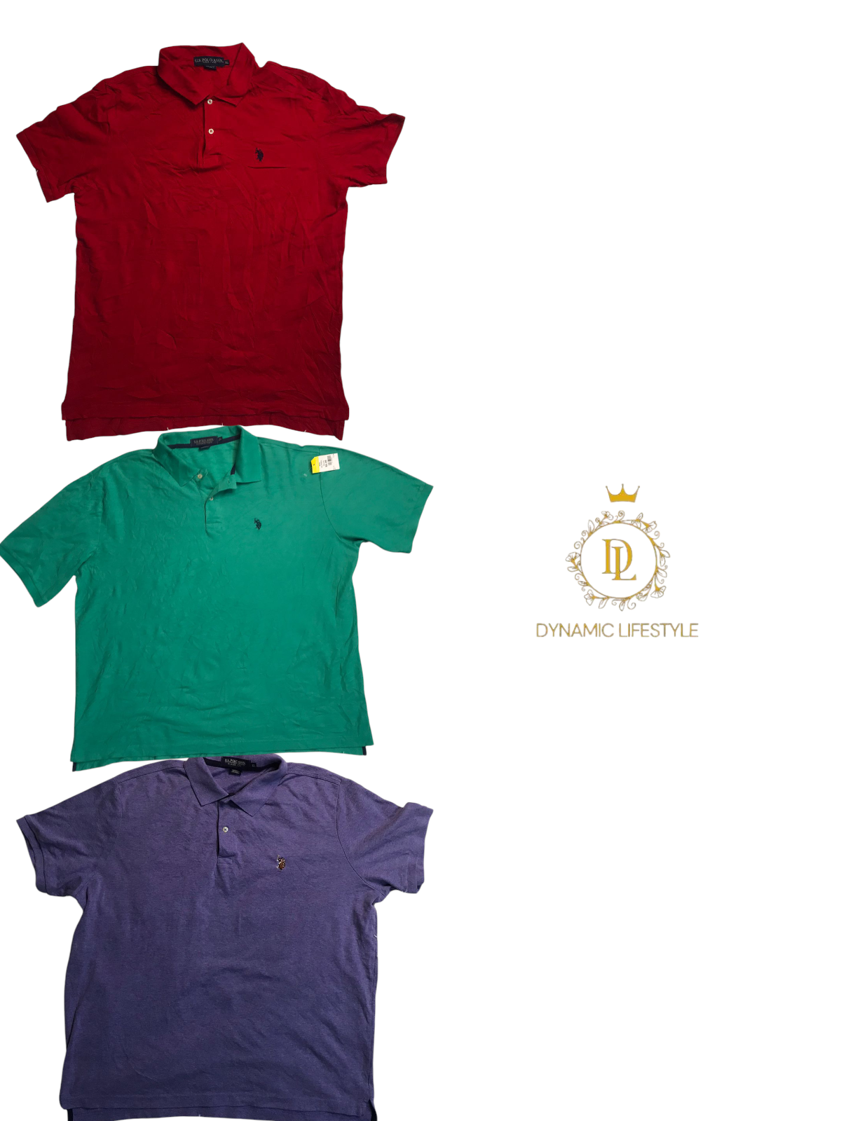 Us Polo assn camisetas 5 pcs