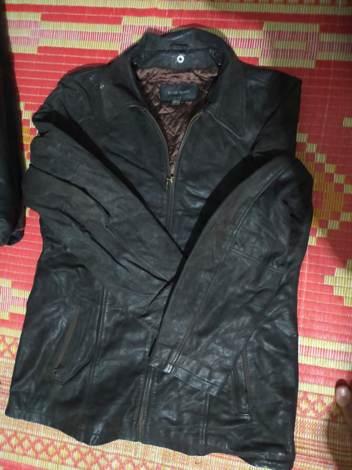 RIVER ISLAND  RICH ADD  CELLNI LEATHER RBM RIVER AND OTHER MIX BRANDS  (9 jackets) (MD148)