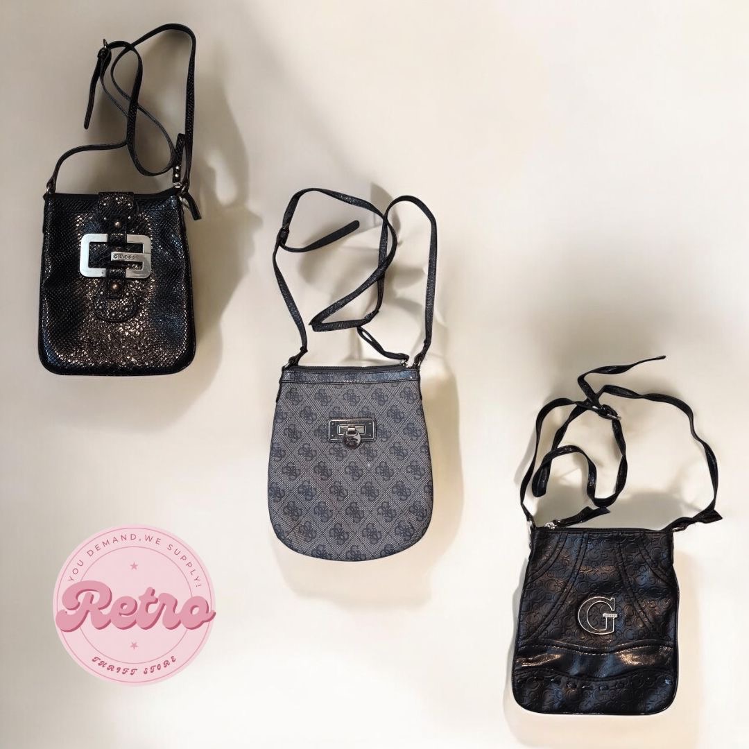 Sacs bandoulière Y2K Retro Guess : 5 pcs