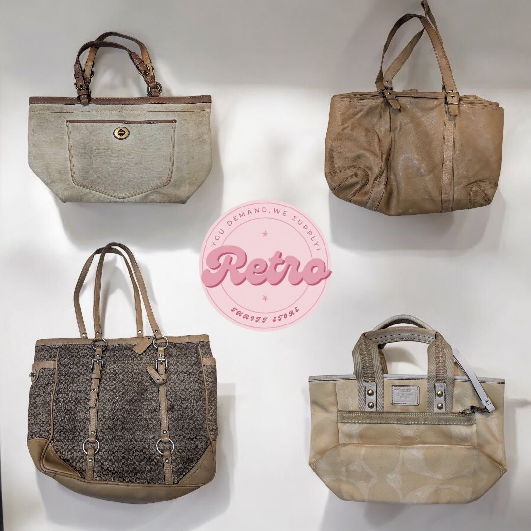 Bolsas Coach Beje Lindas: 11 Unidades