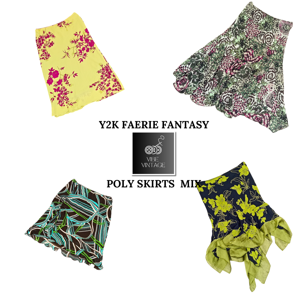 FAERIE FANTASY POLY SKIRTS MIX - 07 PCS