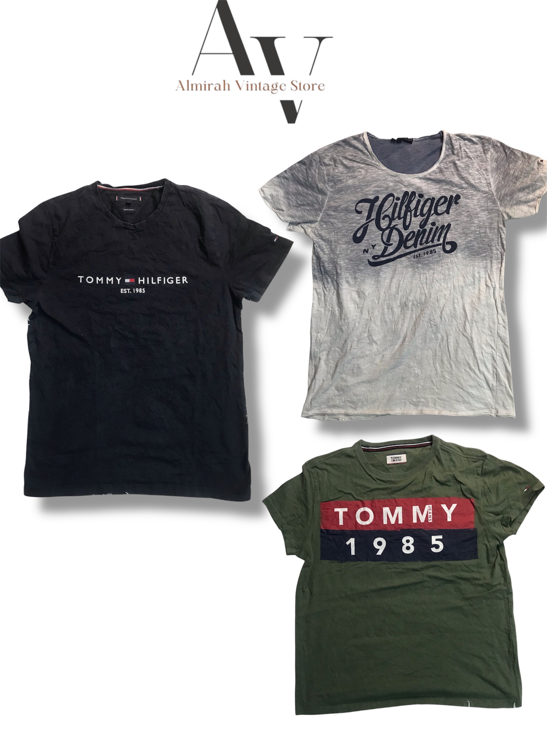 Maglioni girocollo e t-shirt Tommy Hilfiger e Tommy Jeans